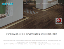 Tablet Screenshot of esper-online.de